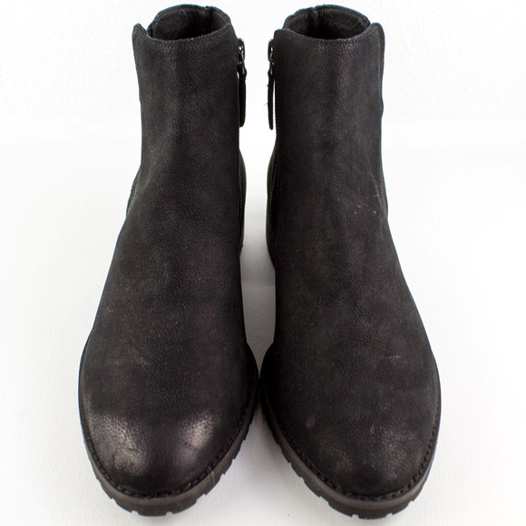 Caslon Ollie Water Resistant Nubuck Leather Ankle Boots Womens SIZE 6.5 - Picture 2 of 5